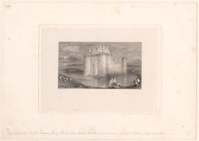Hrad Caerlaverock od Edward Goodall