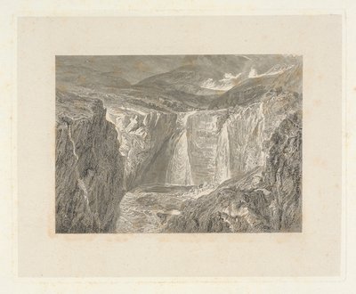 Fall of the Tees od Edward Goodall