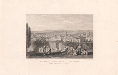 Florencie z Chiesa al Monte od Edward Goodall