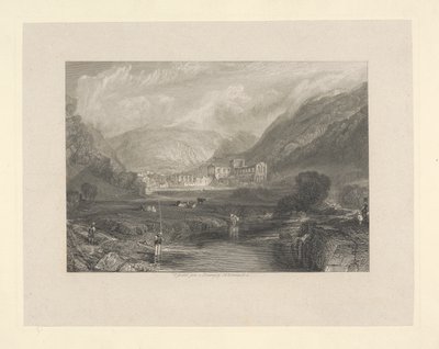 Opatství Rievaulx, Yorkshire od Edward Goodall