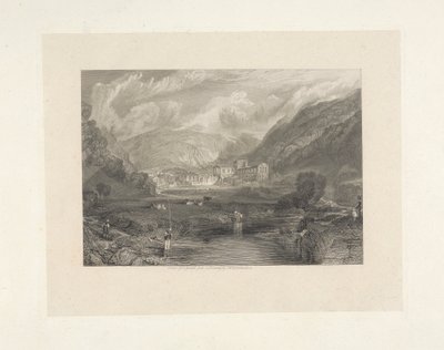 Opatství Rievaulx, Yorkshire od Edward Goodall