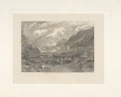 Opatství Rievaulx, Yorkshire od Edward Goodall