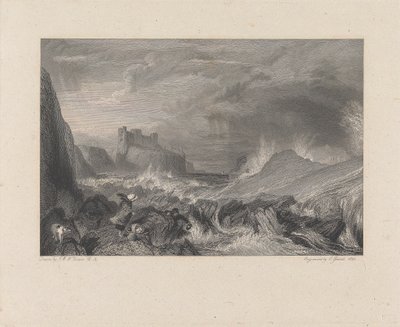 Hrad Tantallon od Edward Goodall