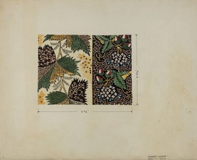 Kus Calico, c. 1936. od Edward Grant