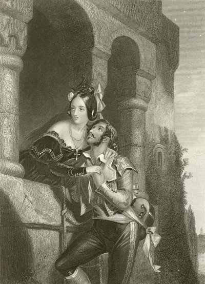 Dobrou noc (rytina) od Edward Henry (after) Corbould