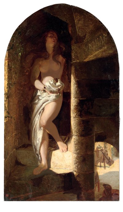 Paní Godiva od Edward Henry Corbould