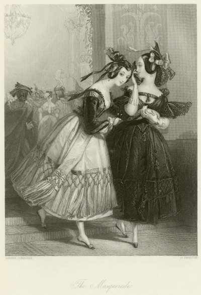 Maškaráda od Edward Henry Corbould