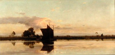 Večer na Yare od Edward Henry Fahey