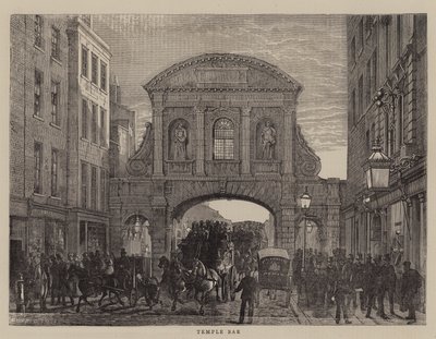 Temple Bar od Edward Henry Fahey