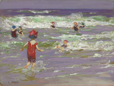 Malý mořský koupač od Edward Henry Potthast
