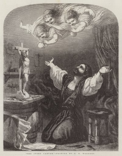 Řezbář ze slonoviny od Edward Henry Wehnert