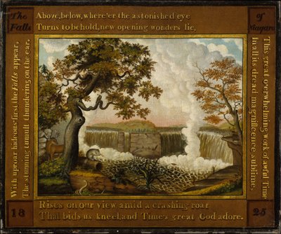 Die Niagarafälle od Edward Hicks