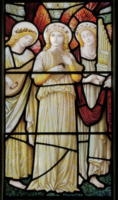 Andělští hudebníci od Edward Holmes Jewitt