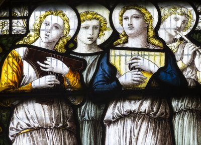 Andělští hudebníci, 1882 od Edward Holmes Jewitt