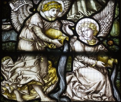 Andělé, 1882 (vitráže) od Edward Holmes Jewitt