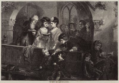 Rodinná lavice od Edward Hughes