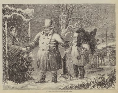 Vánoční dárek z farmy od Edward Hull