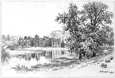 Charlecote Park, Warwickshire, 1885. od Edward Hull