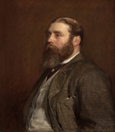 William Henry Wills, Esq., M.P. (Lord Winterstoke), kolem 1880 (olej na plátně) od Edward John Gregory