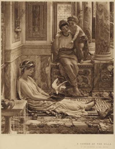 Koutek vily od Edward John Poynter