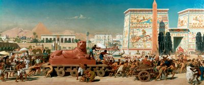 „Izrael v Egyptě“, 1867 od Edward John Poynter