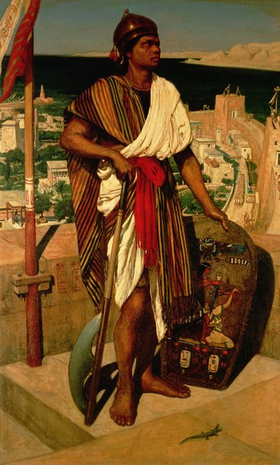 Na stráž za časů faraonů od Edward John Poynter