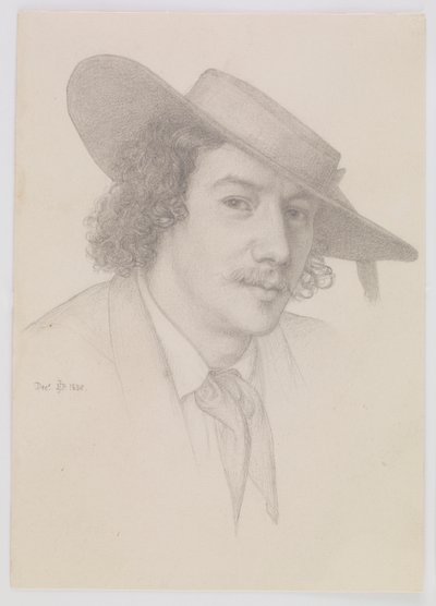 Portrét Whistlera, 1858. od Edward John Poynter