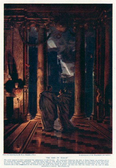 The Ides of March, 44 př.nl (barevné lito) od Edward John Poynter