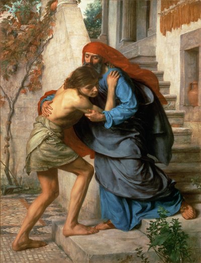 The Prodigals Return, 1869 od Edward John Poynter