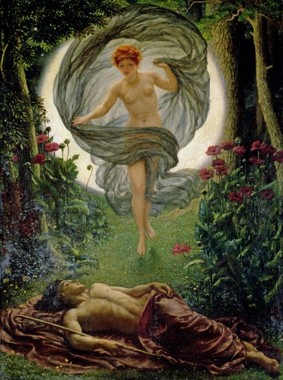 Vize Endymionu od Edward John Poynter