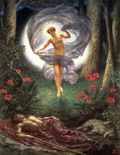 Vize Endymionu od Edward John Poynter