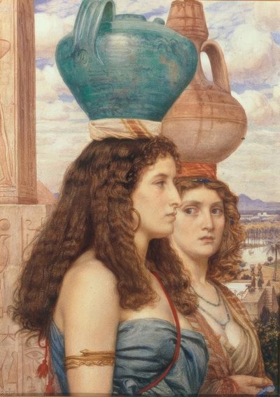 Vodní nosiči Nilu od Edward John Poynter