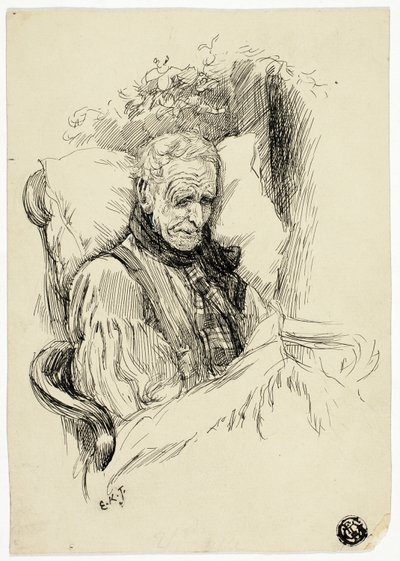 Umírající stařec od Edward Killingworth Johnson