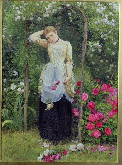 The Rose Bower, 1877 od Edward Killingworth Johnson