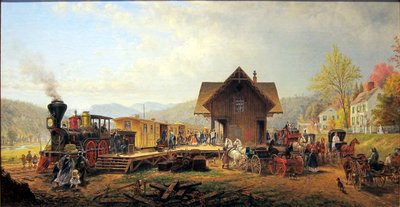 NY Met Lansom henry ubytování od Edward Lamson Henry