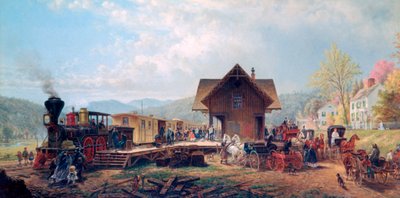 Ubytování v 9:45, 1867 od Edward Lamson Henry