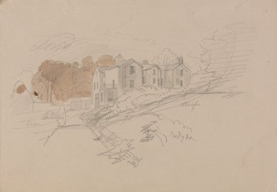 Venkovský dům od Edward Lear