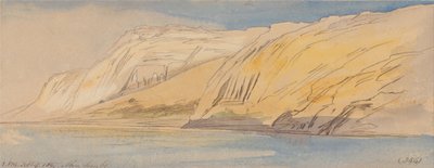 Abú Simbel, 13:00, 9. února 1867 (384) od Edward Lear