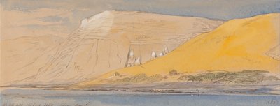 Abú Simbel, 10:30, 9. února 1867 (383) od Edward Lear