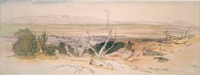 Baalbek z Libanonu, 1858. od Edward Lear