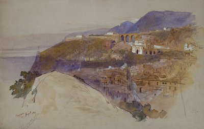 Bagnara nad Messinskou úžinou od Edward Lear