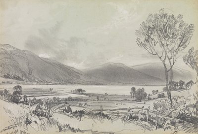 Bassenthwaite od Edward Lear