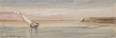 Mezi Thébami a Ermentem od Edward Lear