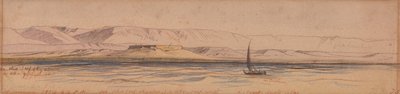 Loď na Nilu od Edward Lear