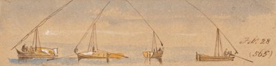 Lodě (dahabeahy); 28. února [1867] (565) od Edward Lear