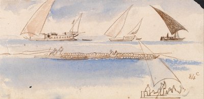 Lodě od Edward Lear