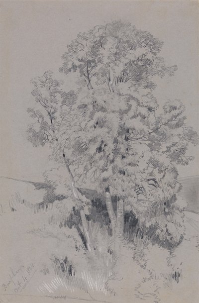 Burpham, 4. října 1834 od Edward Lear