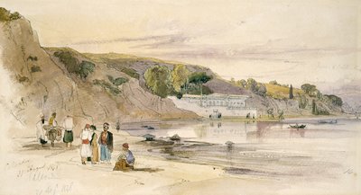 Kalendář, 1848 (pero, inkoust a wc na papíře) od Edward Lear