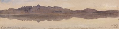 Svítání na Nilu od Edward Lear