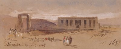 Dendera od Edward Lear